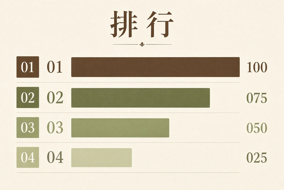 排行说明